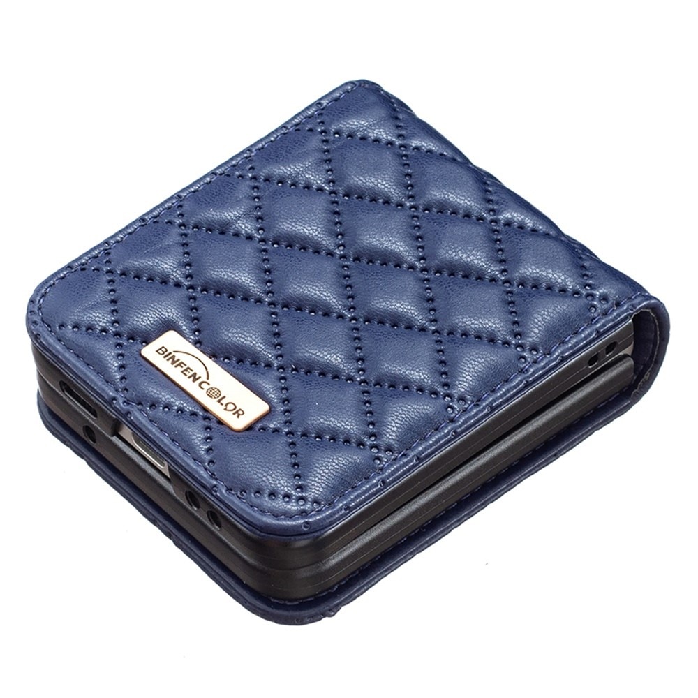 Samsung Galaxy Z Flip 4 Quilted Cover Blue