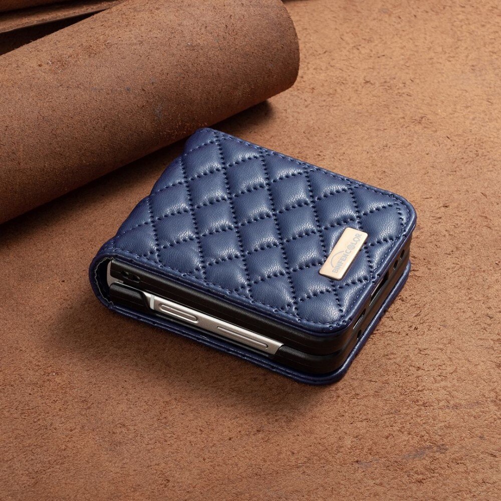 Samsung Galaxy Z Flip 4 Quilted Cover Blue