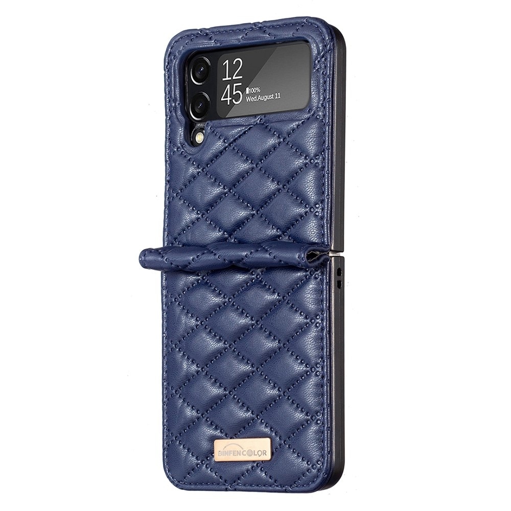 Samsung Galaxy Z Flip 4 Quilted Cover Blue