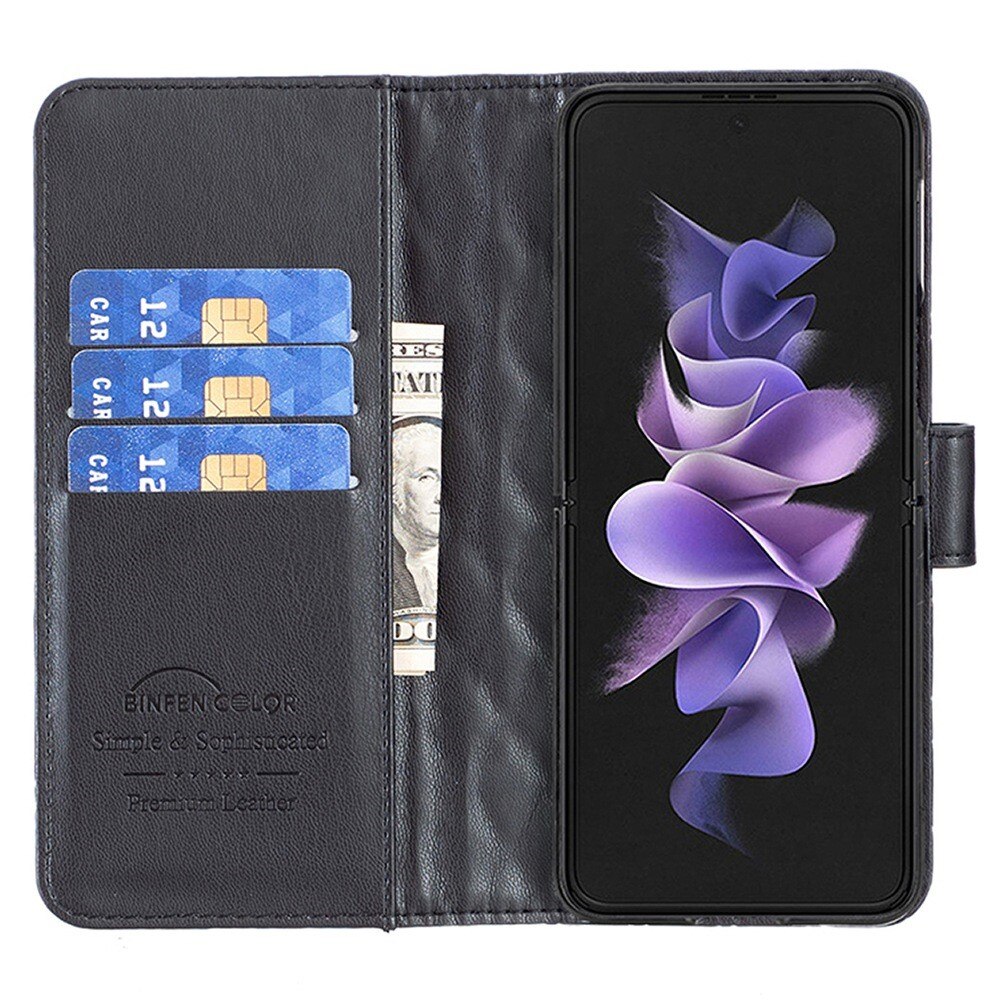 Samsung Galaxy Z Fold 4 Wallet Case Quilted Black