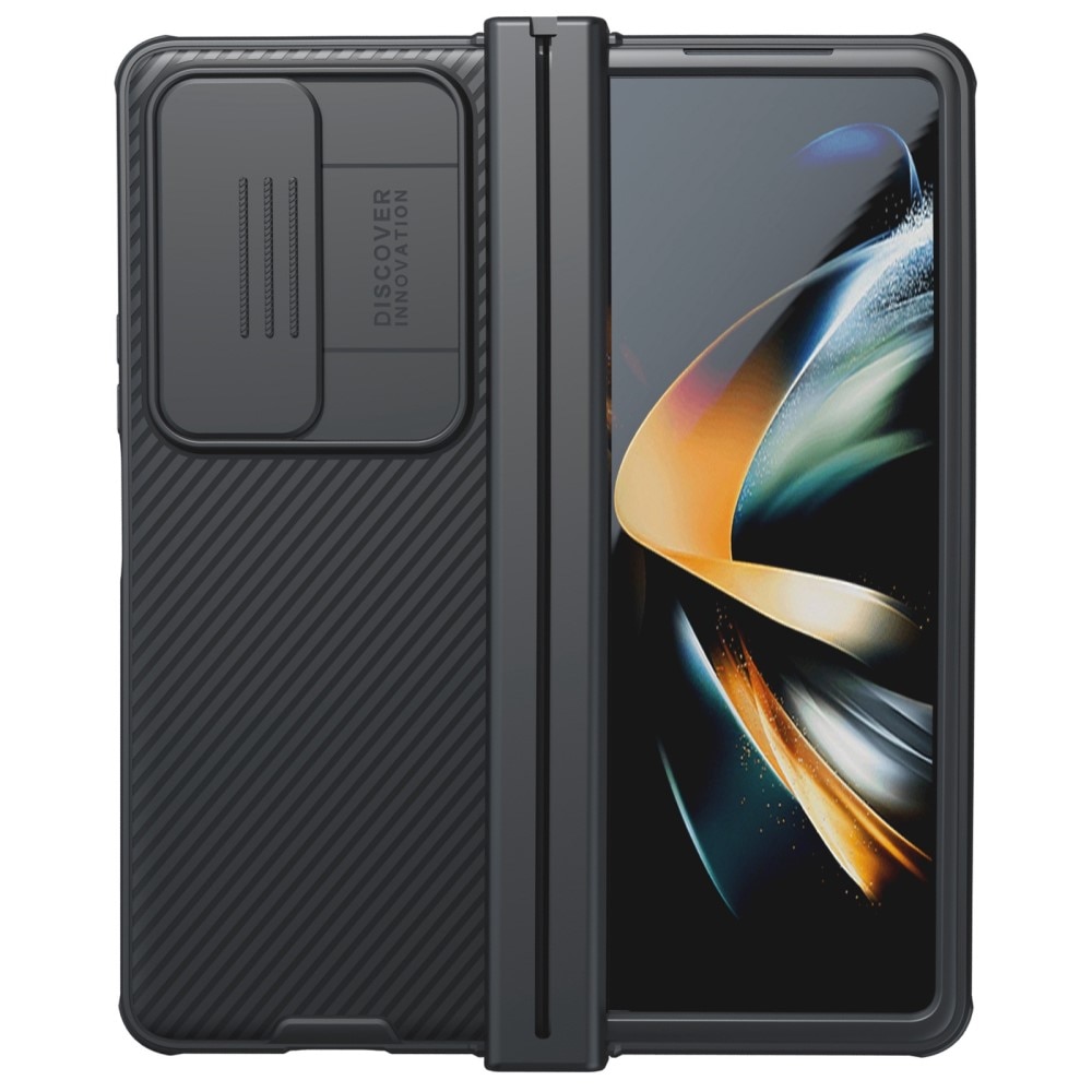 Samsung Galaxy Z Fold 4 CamShield Case with S-pen holder Black