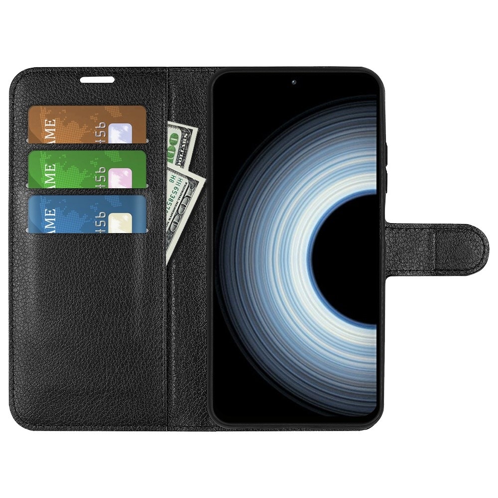 Xiaomi 12T/12T Pro Wallet Book Cover Black