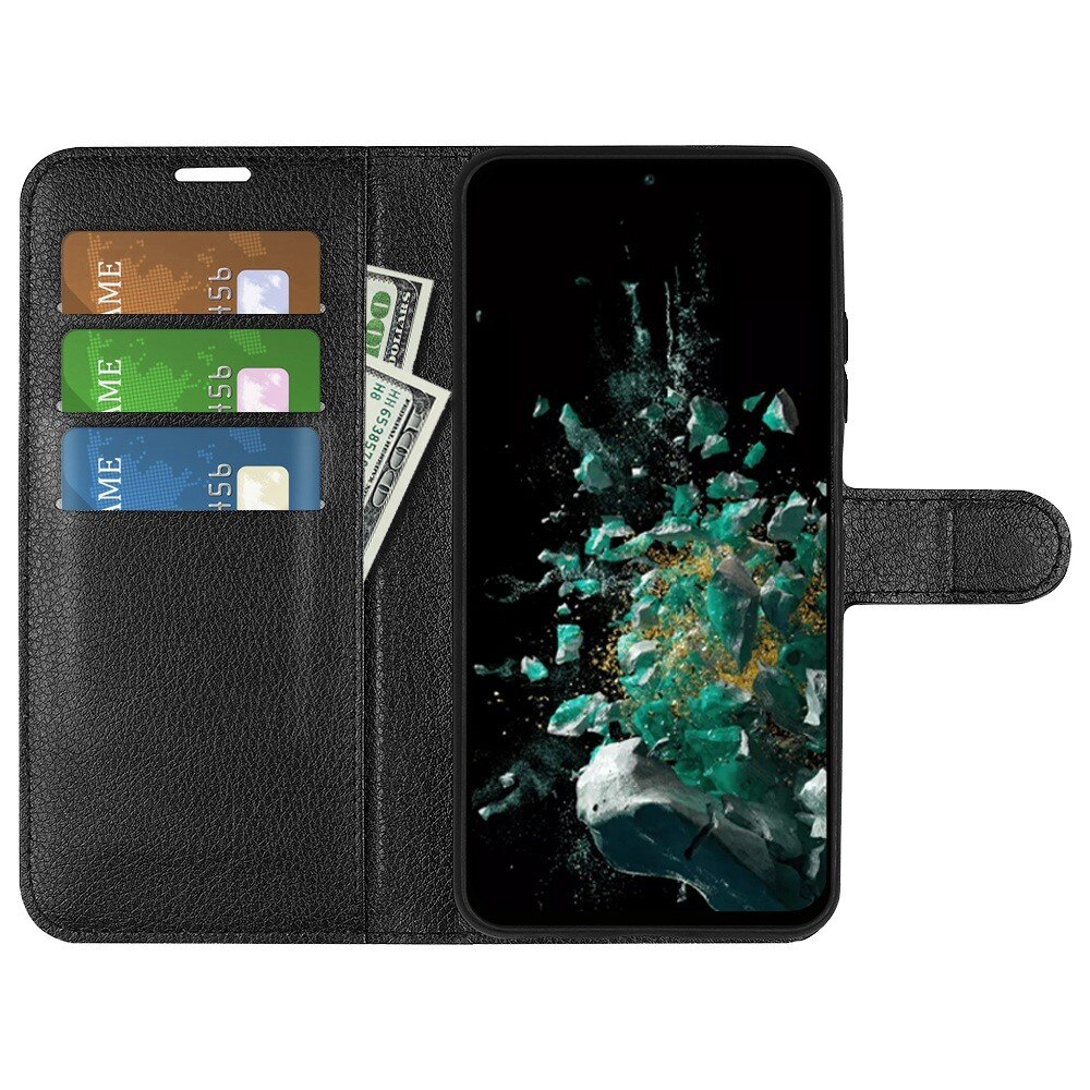  OnePlus 10T Wallet Book Cover Black