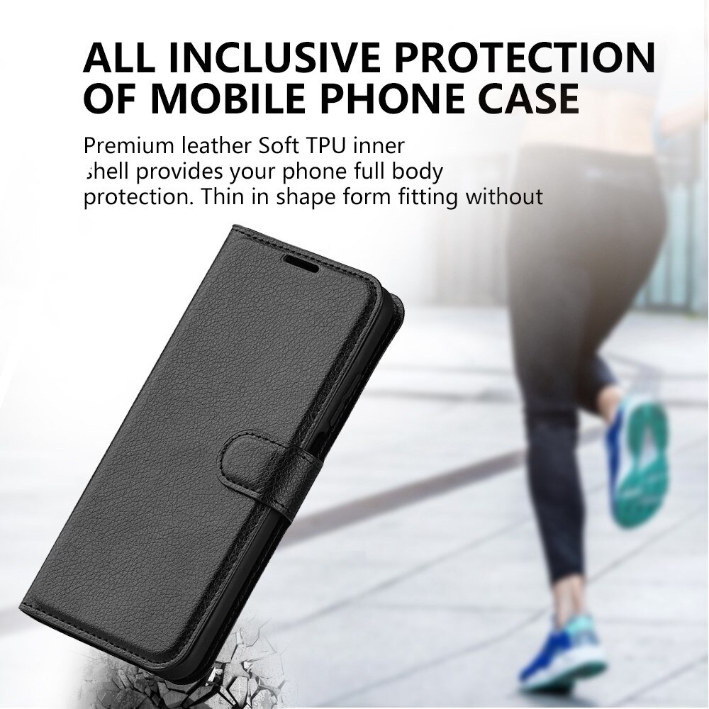  OnePlus 10T Wallet Book Cover Black
