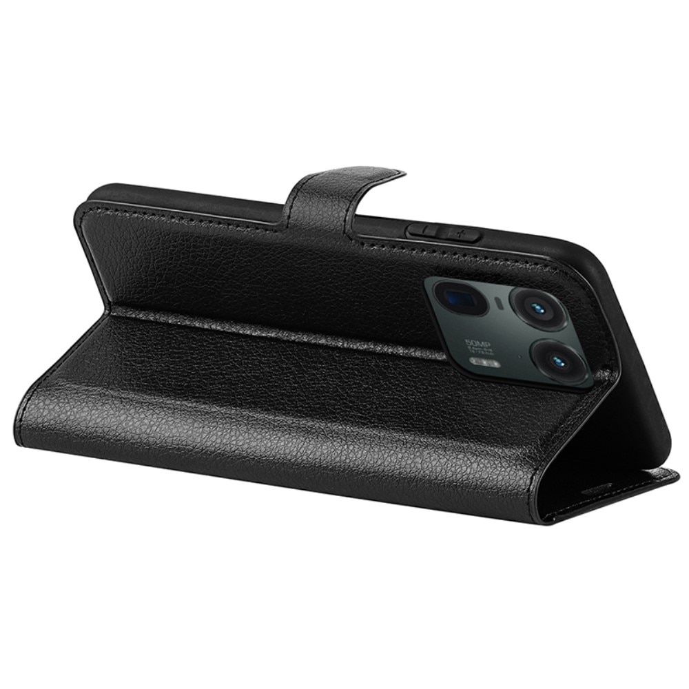 Motorola Edge 50 Ultra Wallet Book Cover Black