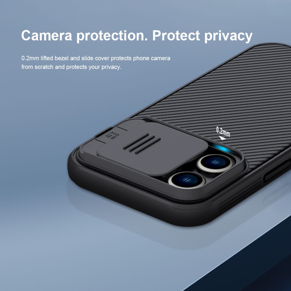 iPhone 14 Pro Max CamShield Case Black