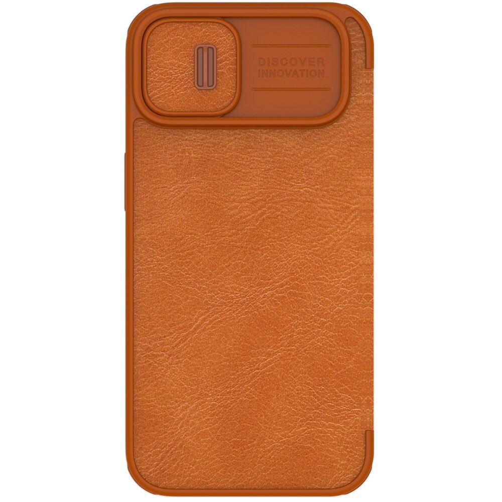 iPhone 14 Qin Pro Camshield Cover Brown