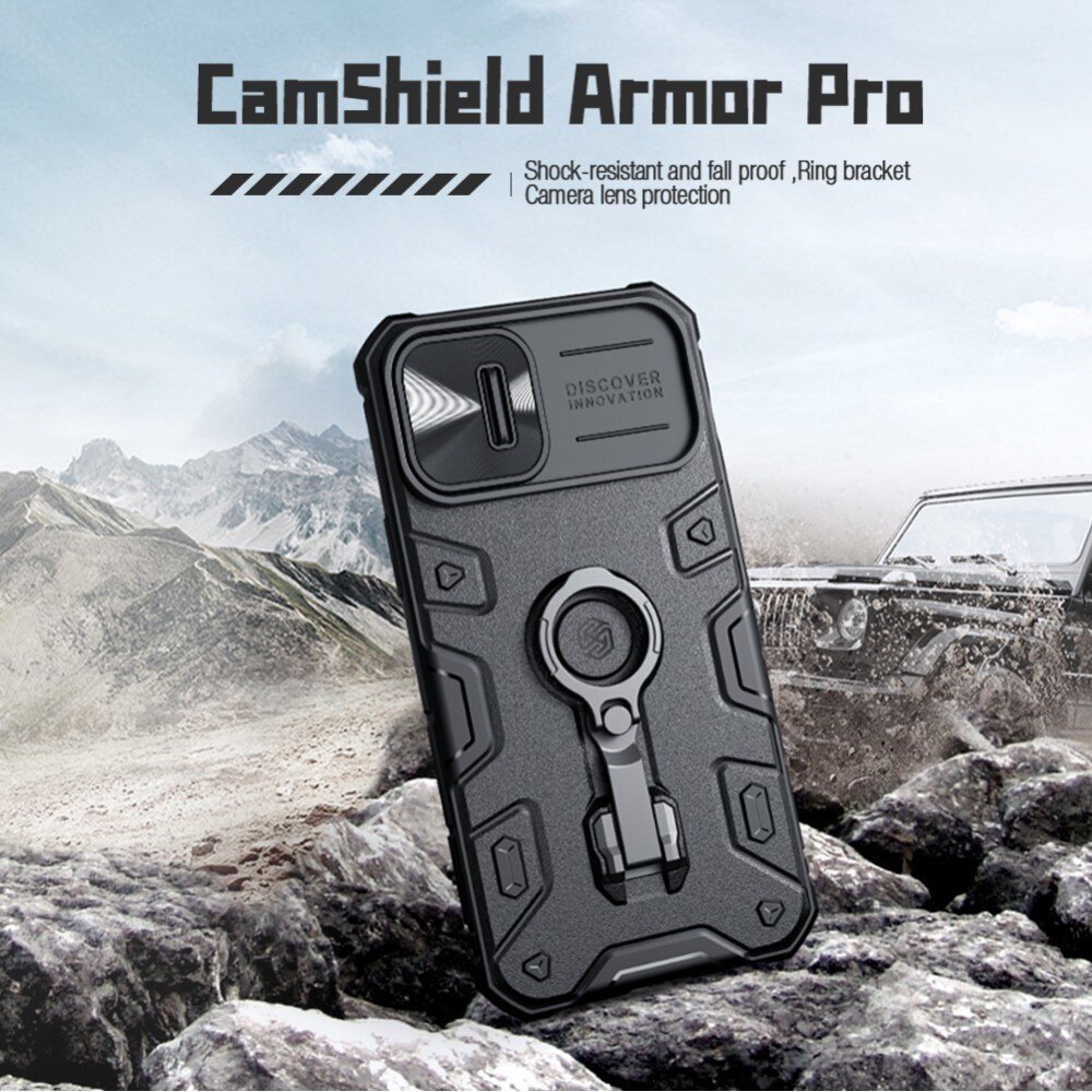 iPhone 14 Plus CamShield Armor Case Black