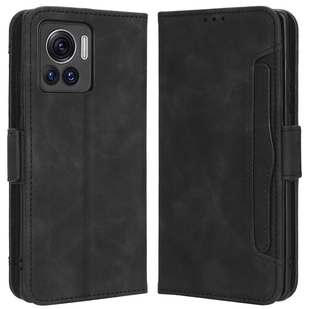 Motorola Edge 30 Ultra Multi Wallet Case Black