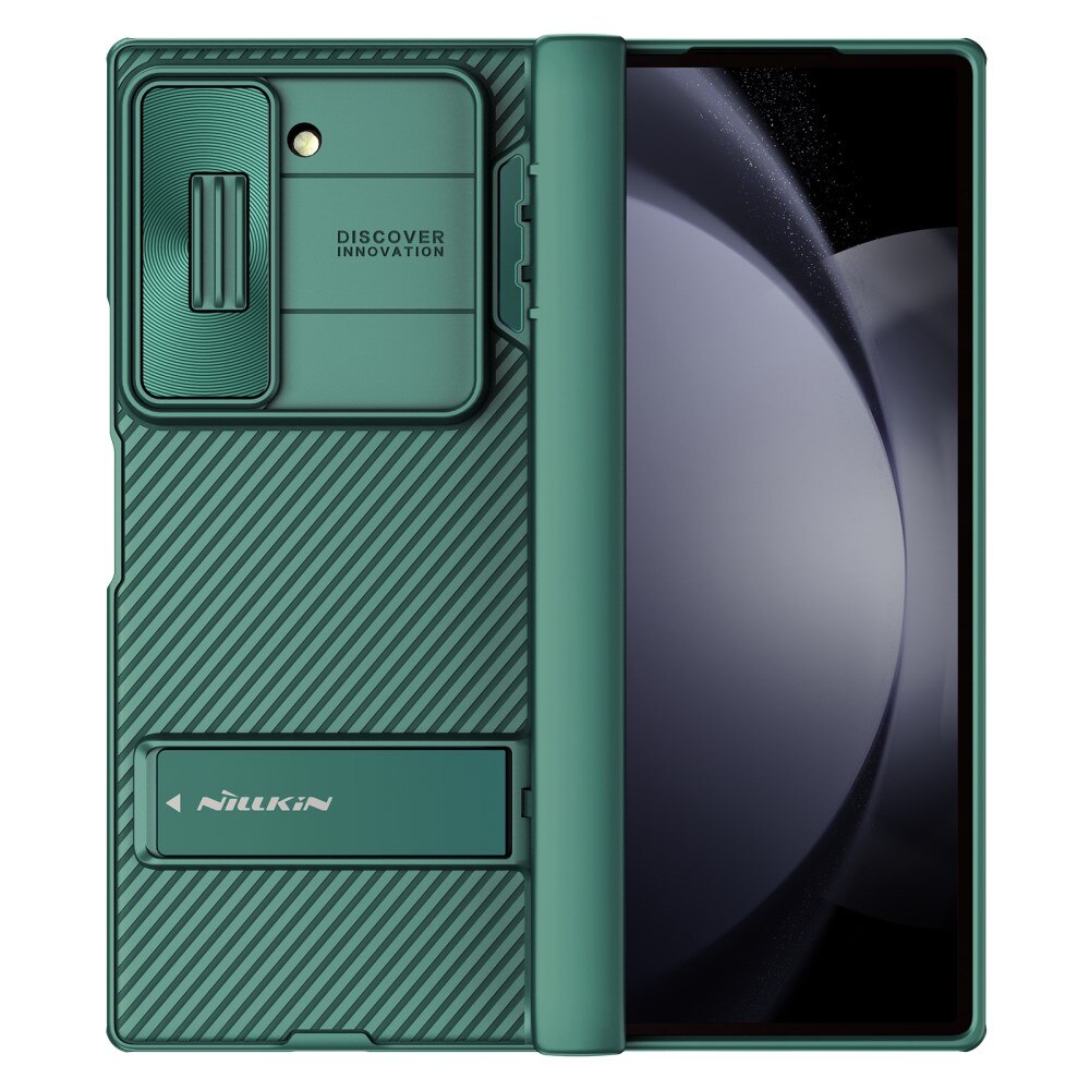 Samsung Galaxy Z Fold 6 CamShield Fold Case with Kickstand Green
