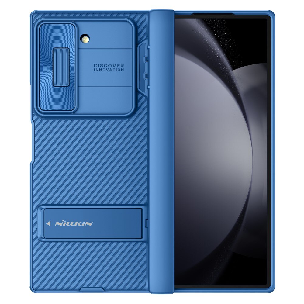 Samsung Galaxy Z Fold 6 CamShield Fold Case with Kickstand Blue