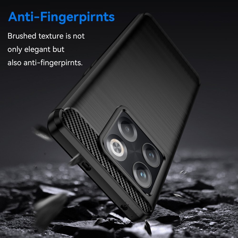  OnePlus 10T Brushed TPU Case Black