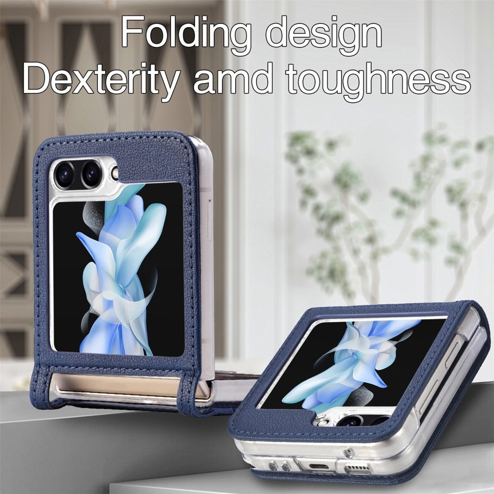 Samsung Galaxy Z Flip 7 FE Slim Card Wallet Blue
