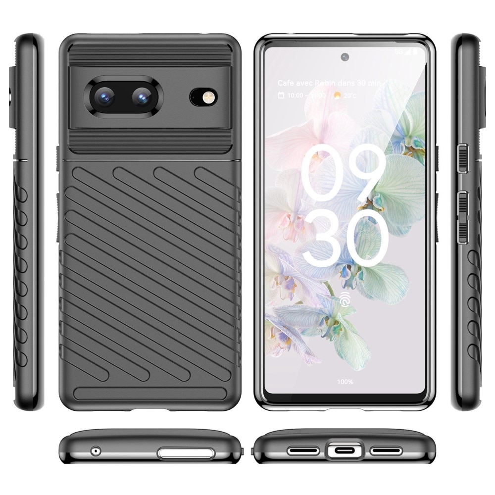 Google Pixel 7 Thunder TPU Case Black