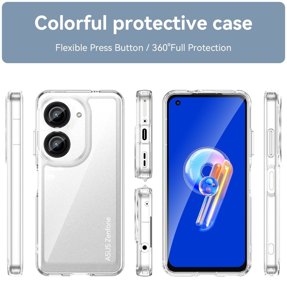 Asus Zenfone 9 Crystal Hybrid Case Transparant