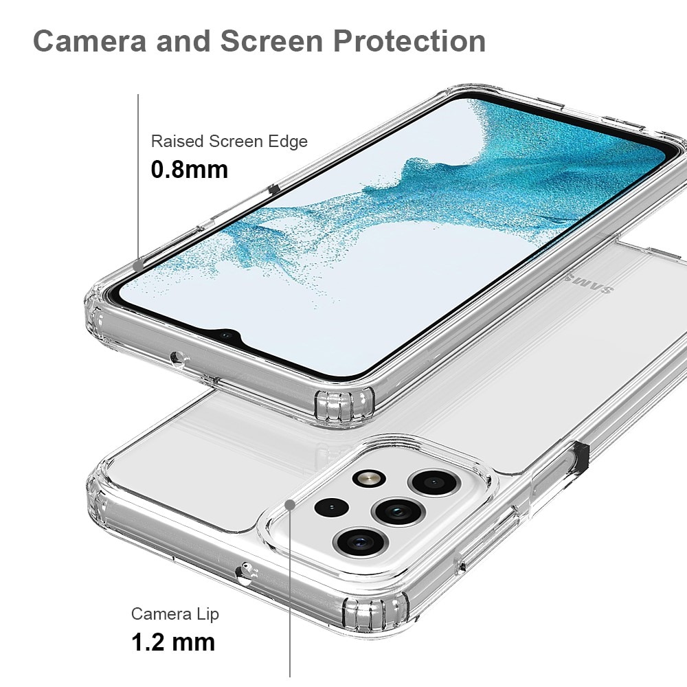 Samsung Galaxy A23 Crystal Hybrid Case Transparent