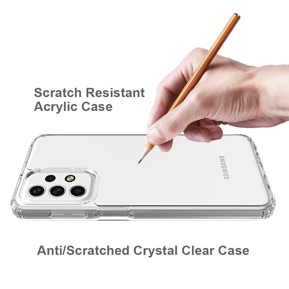 Samsung Galaxy A23 Crystal Hybrid Case Transparent