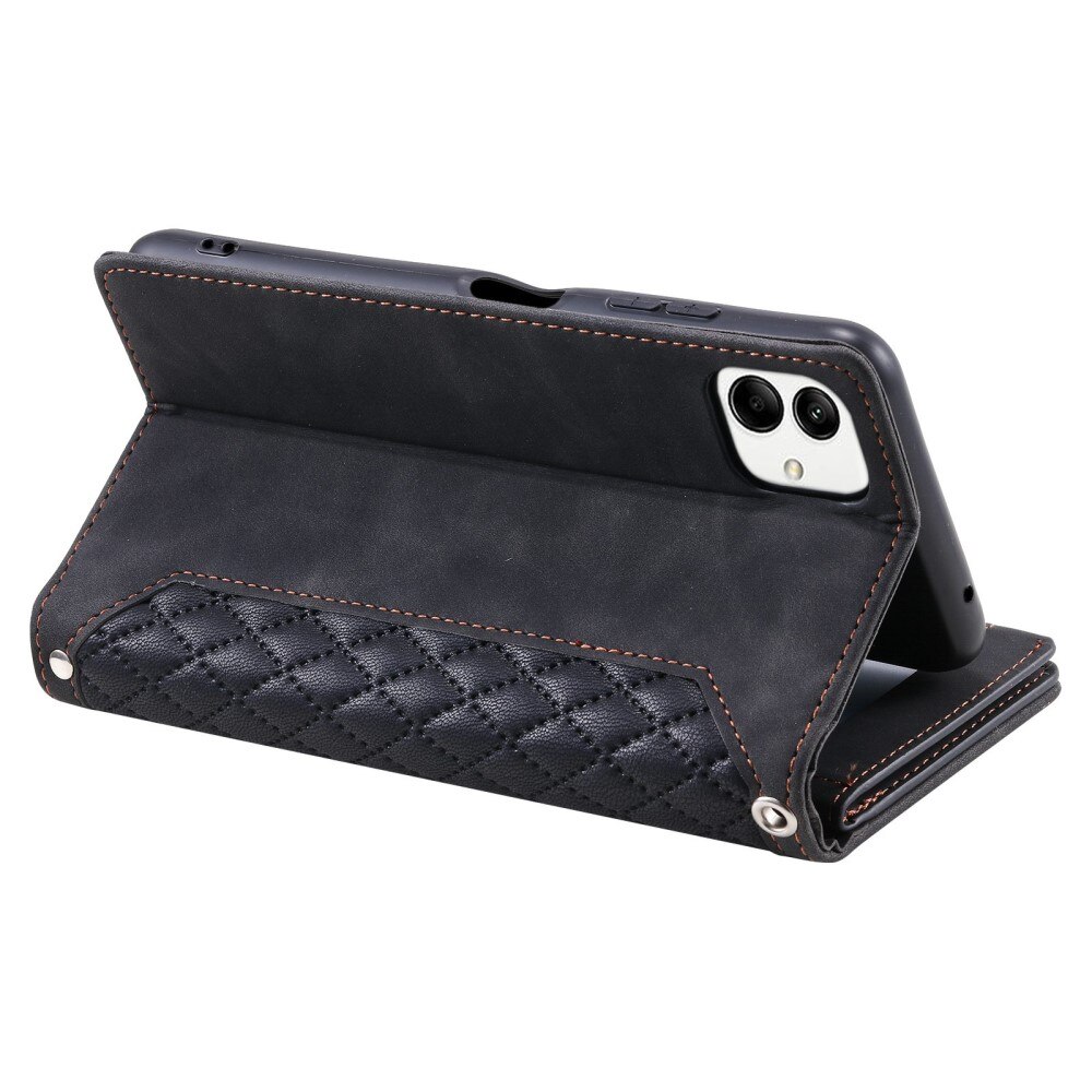 Samsung Galaxy A04 Wallet/Purse Quilted Black