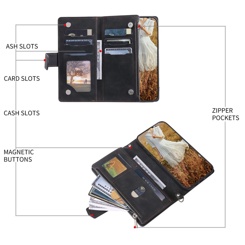 Samsung Galaxy A04 Wallet/Purse Quilted Black