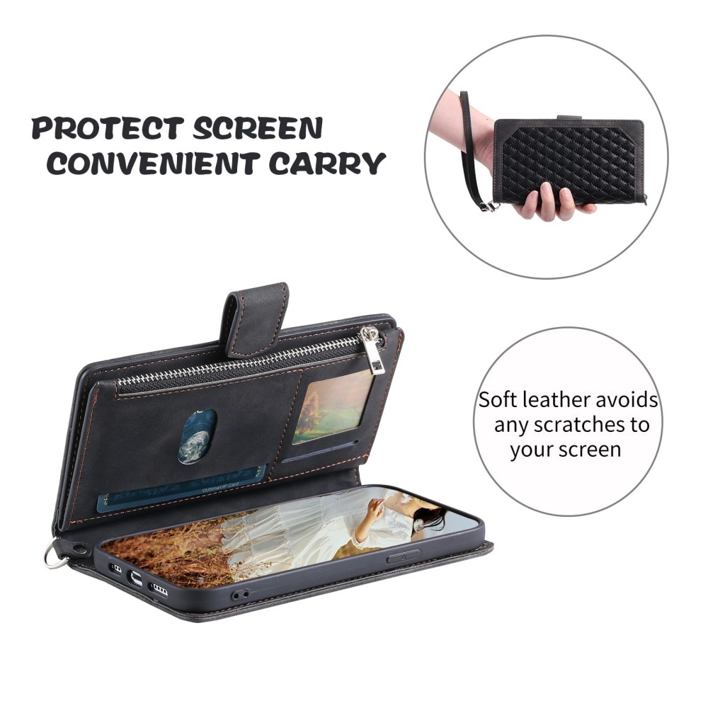 Samsung Galaxy A04 Wallet/Purse Quilted Black