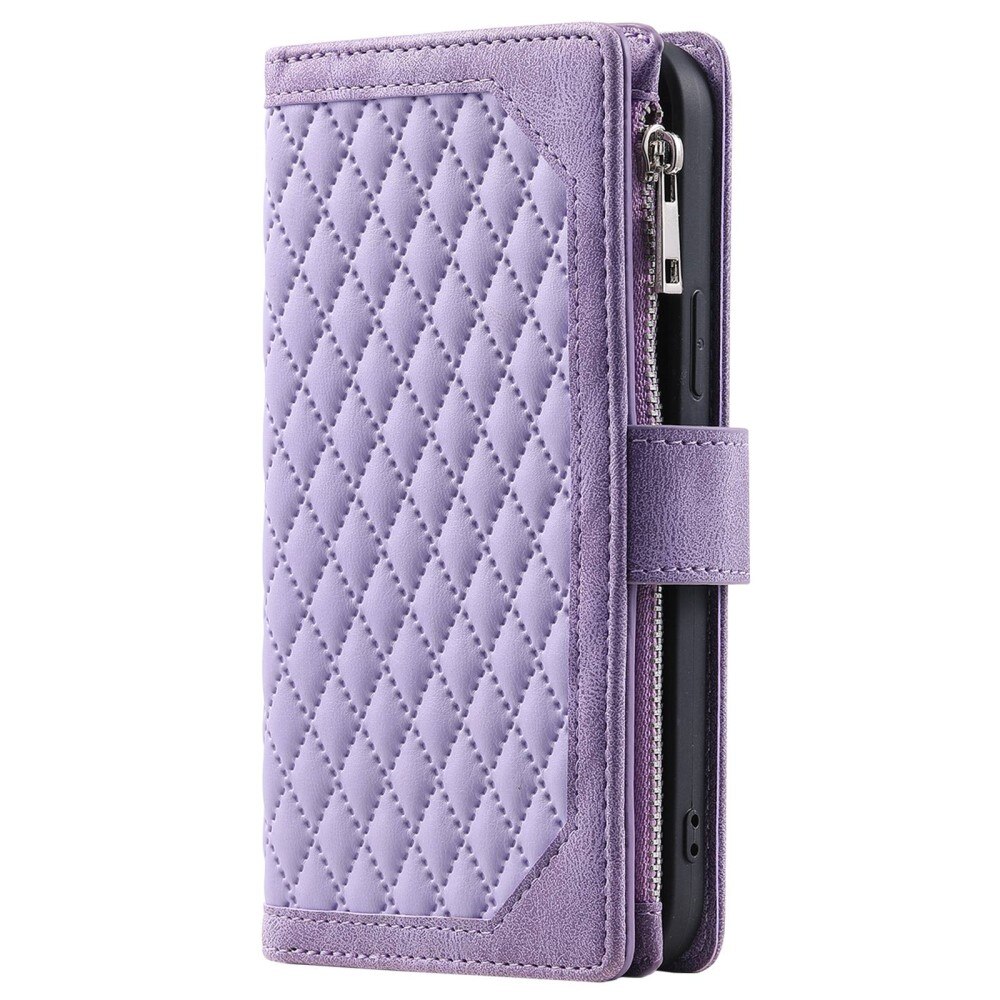 Samsung Galaxy A04 Wallet/Purse Quilted Purple