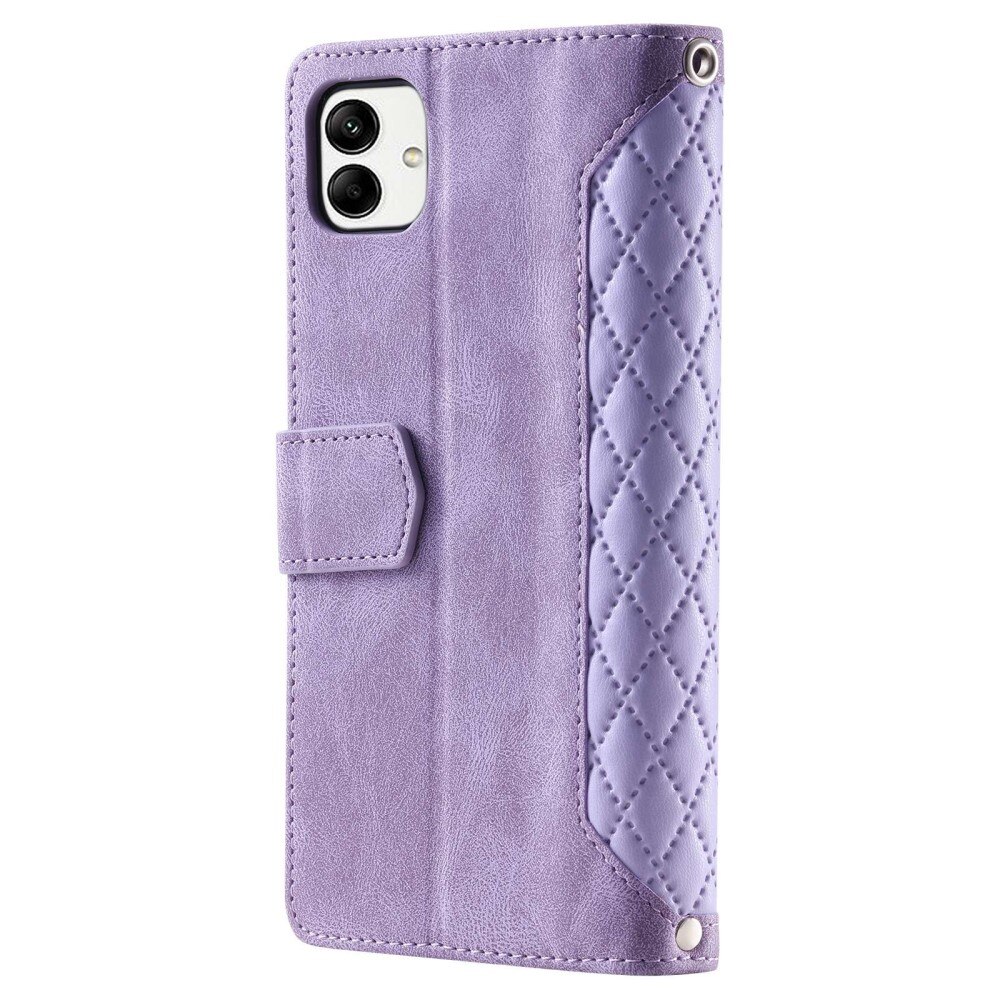 Samsung Galaxy A04 Wallet/Purse Quilted Purple