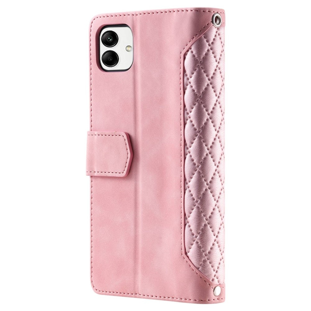 Samsung Galaxy A04 Wallet/Purse Quilted Pink