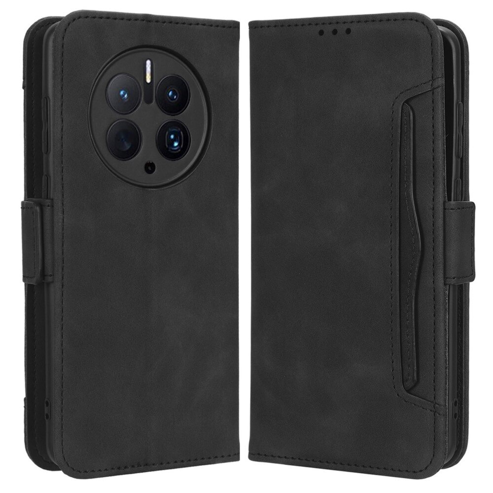 Huawei Mate 50 Pro Multi Wallet Case Black