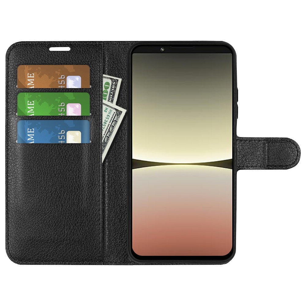 Sony Xperia 5 IV Wallet Book Cover Black