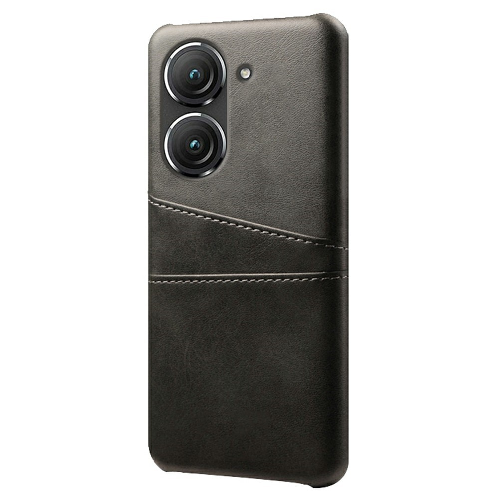 Asus Zenfone 9 Card Slots Case Black