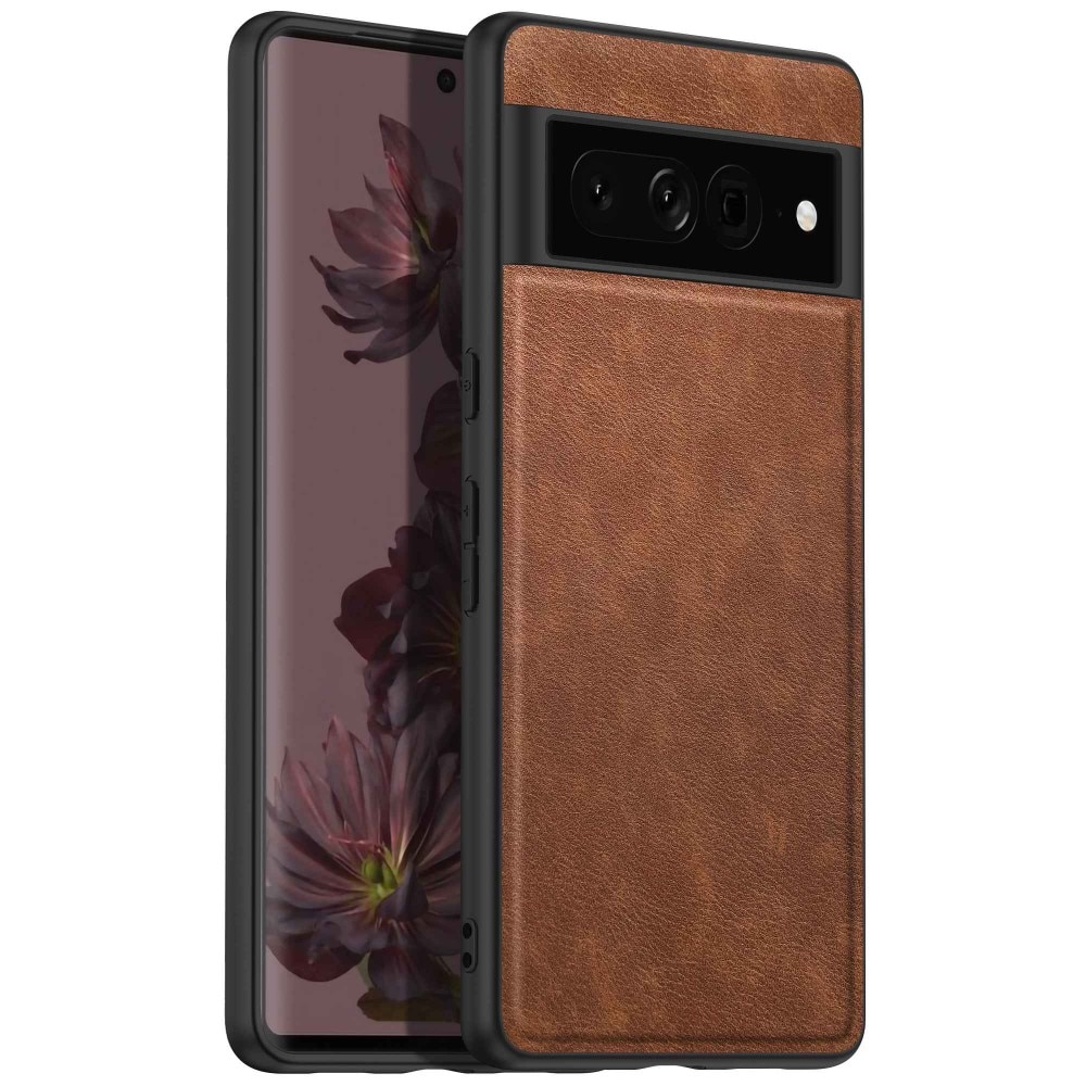 Google Pixel 7 Pro Leather Case Brown