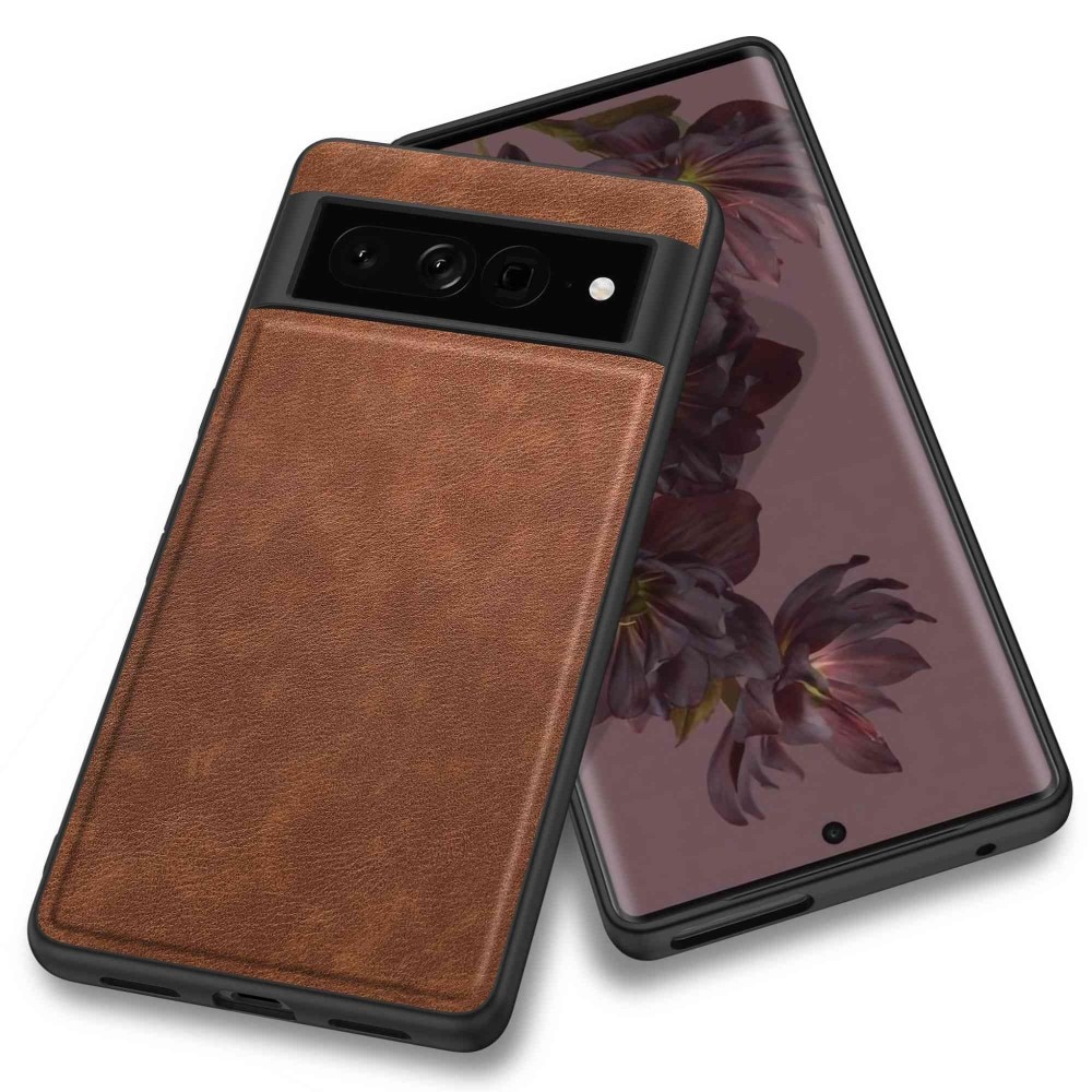 Google Pixel 7 Pro Leather Case Brown