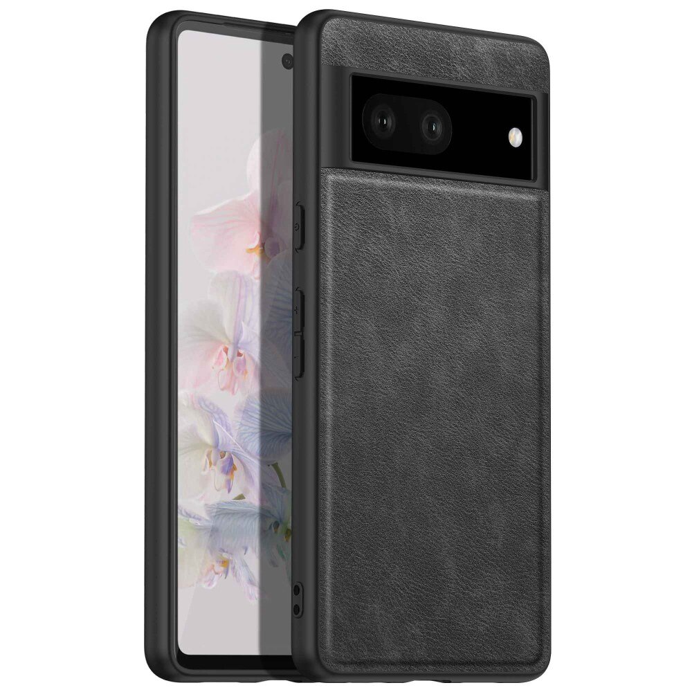 Google Pixel 7 Leather Case Black