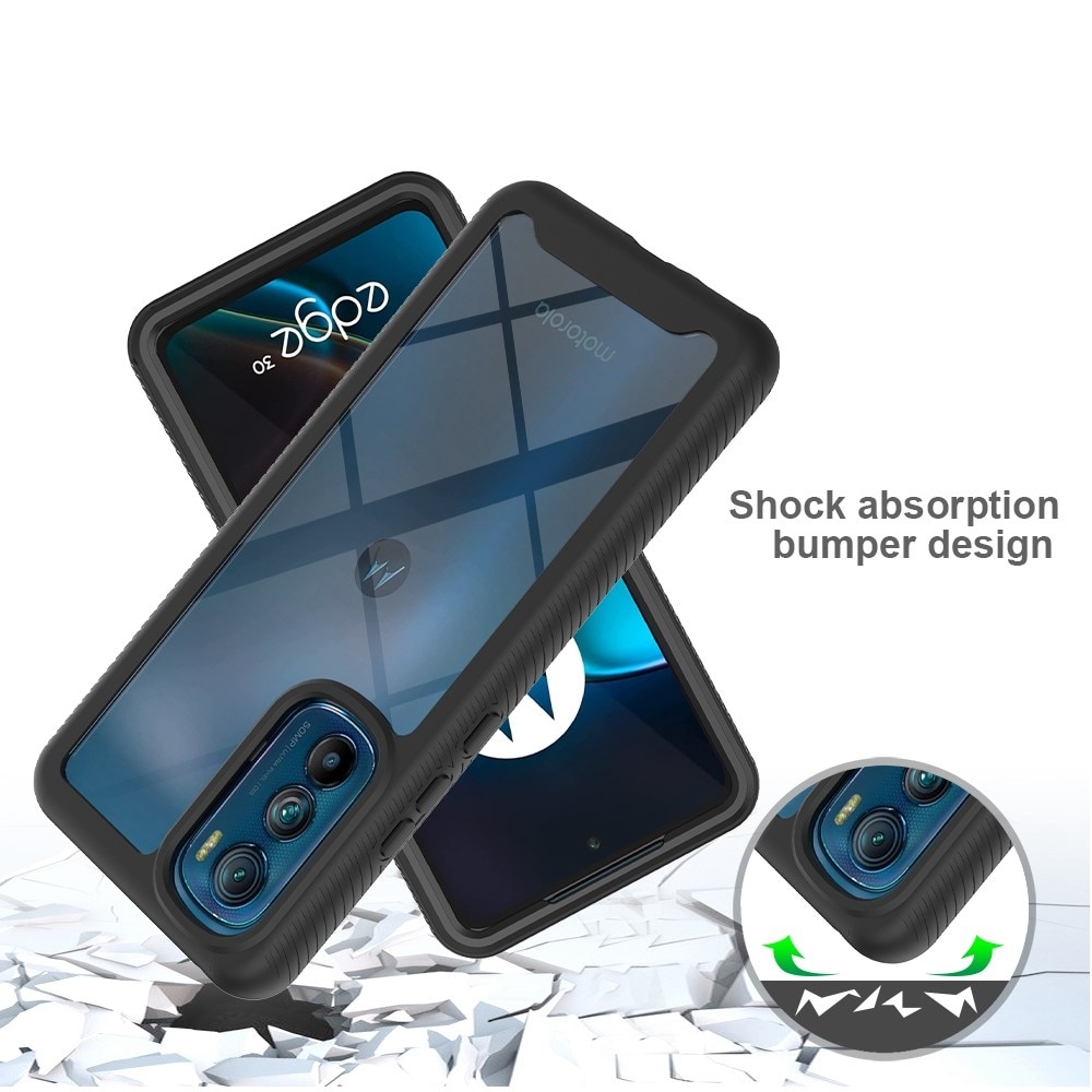 Motorola Edge 30 Black Full Protection Case Black