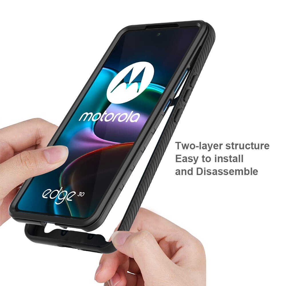 Motorola Edge 30 Full Protection Case Black