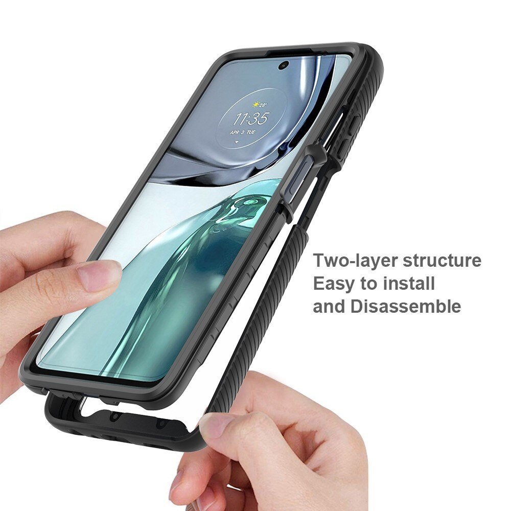 Motorola Moto G62 Full Protection Case Black