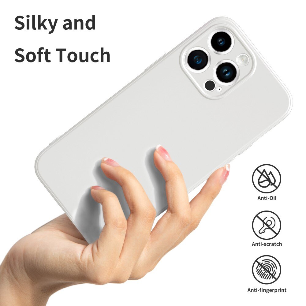 iPhone 14 Pro Max Soft TPU Case White