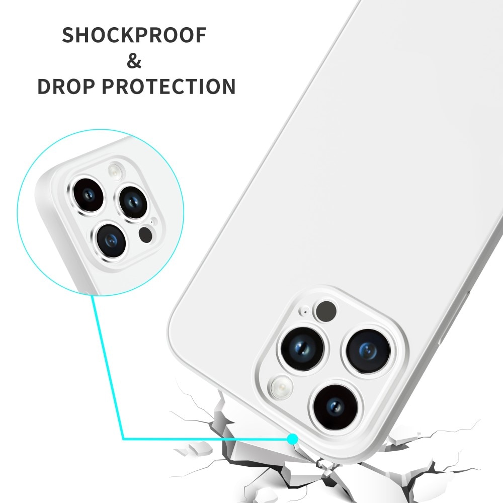 iPhone 14 Pro Max Soft TPU Case White