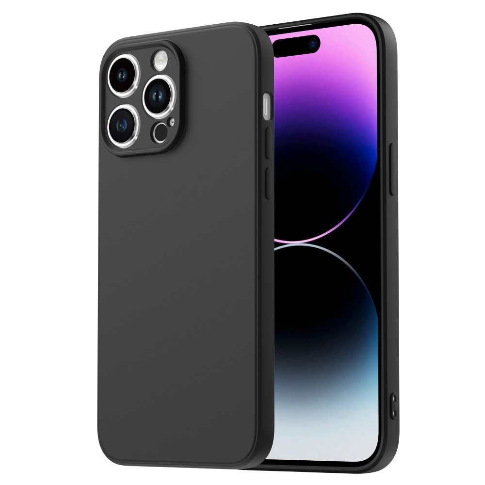 iPhone 14 Pro Max Soft TPU Case Black