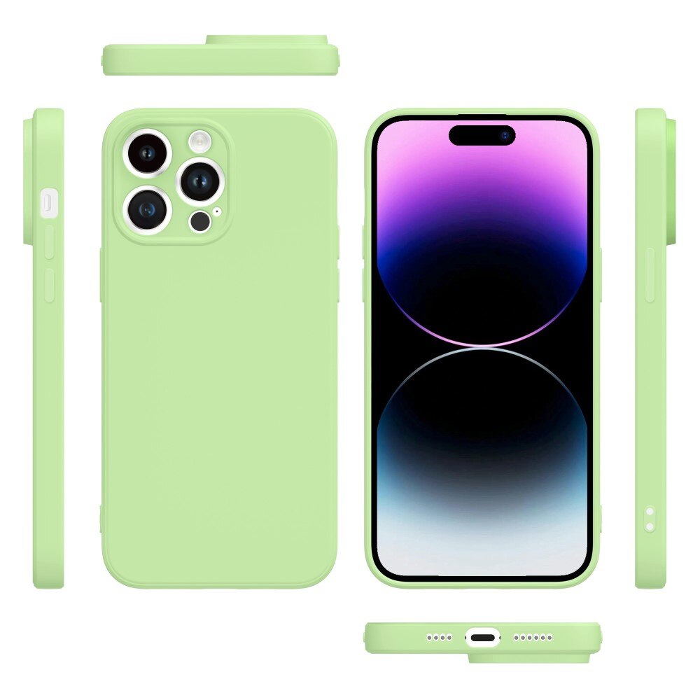 iPhone 14 Pro Max Soft TPU Case Green