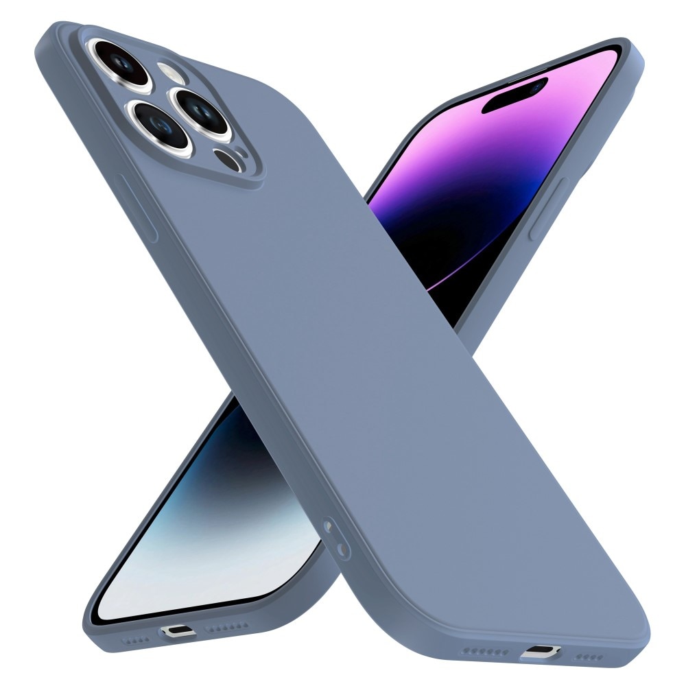 iPhone 14 Pro Max Soft TPU Case Blue
