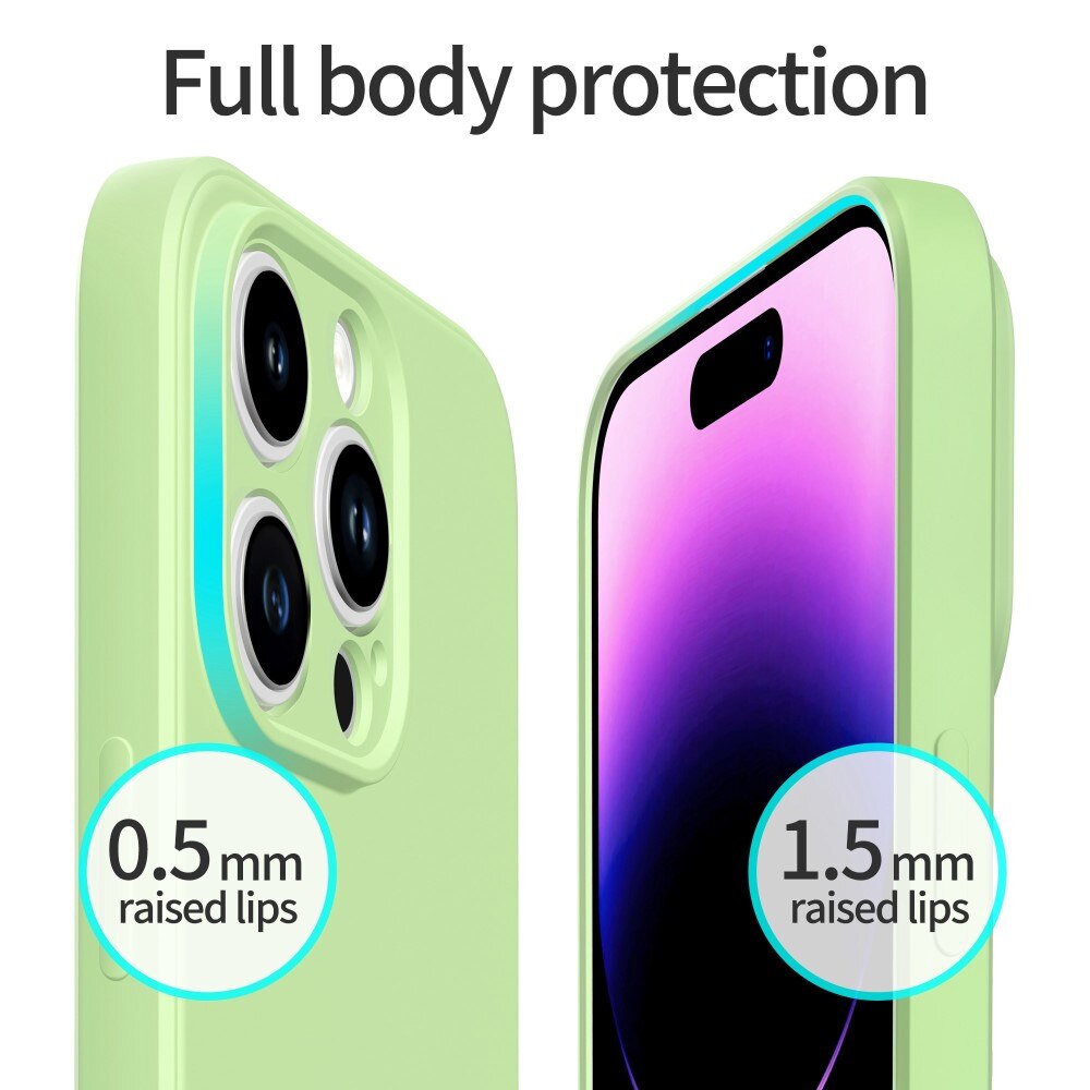 iPhone 14 Pro Soft TPU Case Green