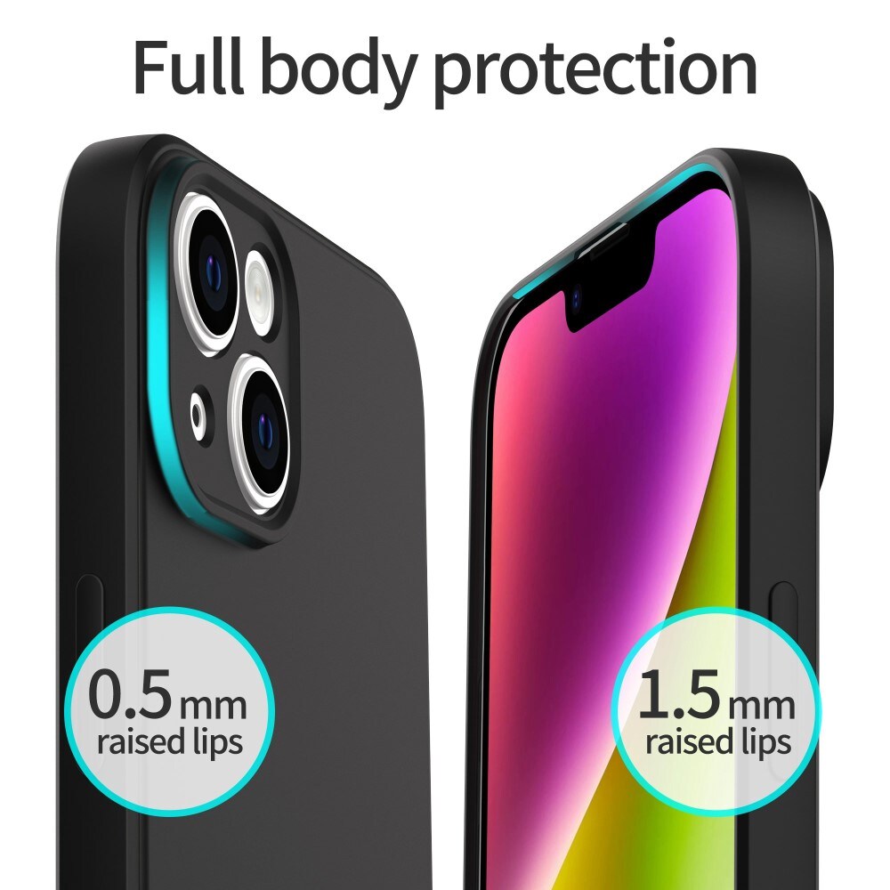 iPhone 14 Plus Soft TPU Case Black