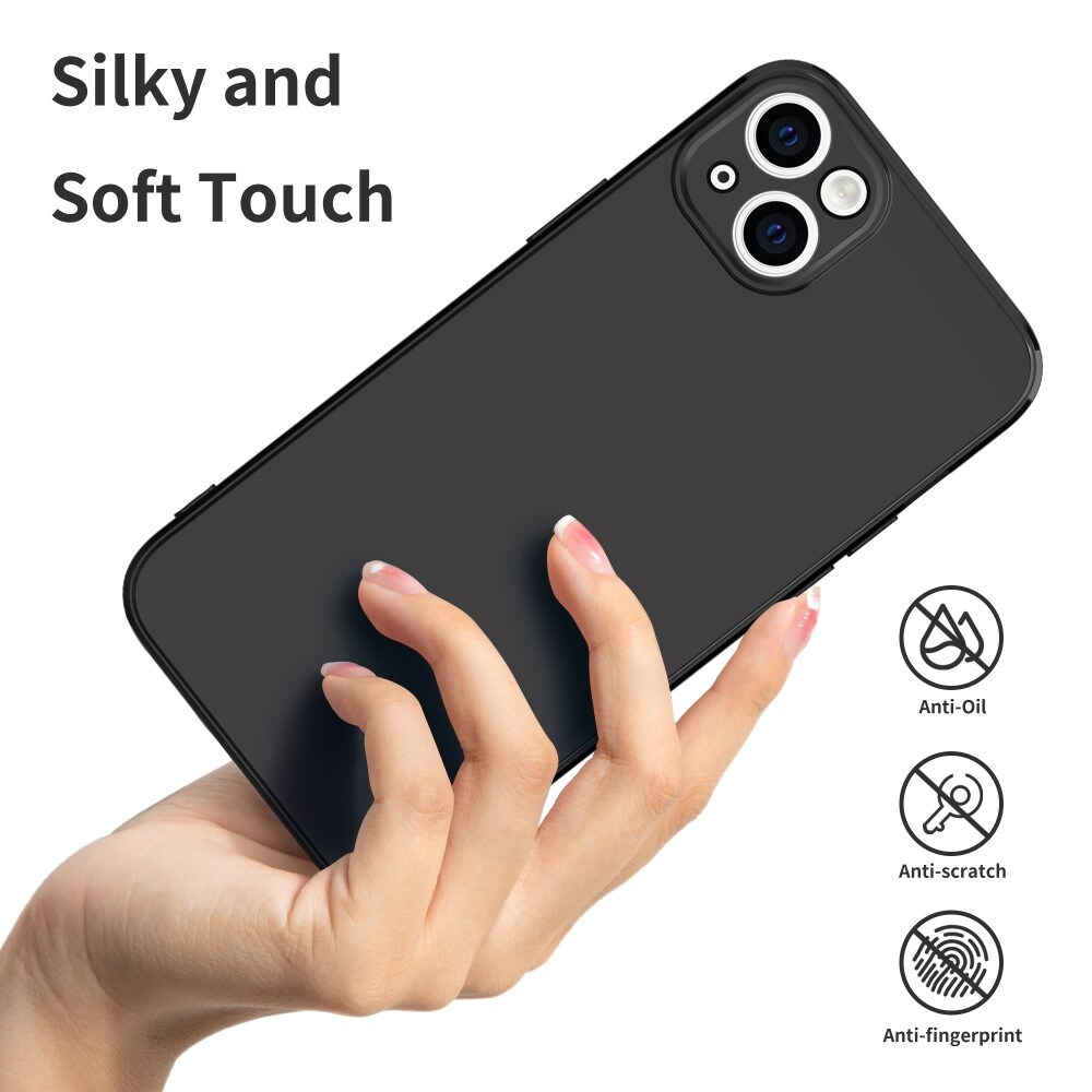 iPhone 14 Plus Soft TPU Case Black