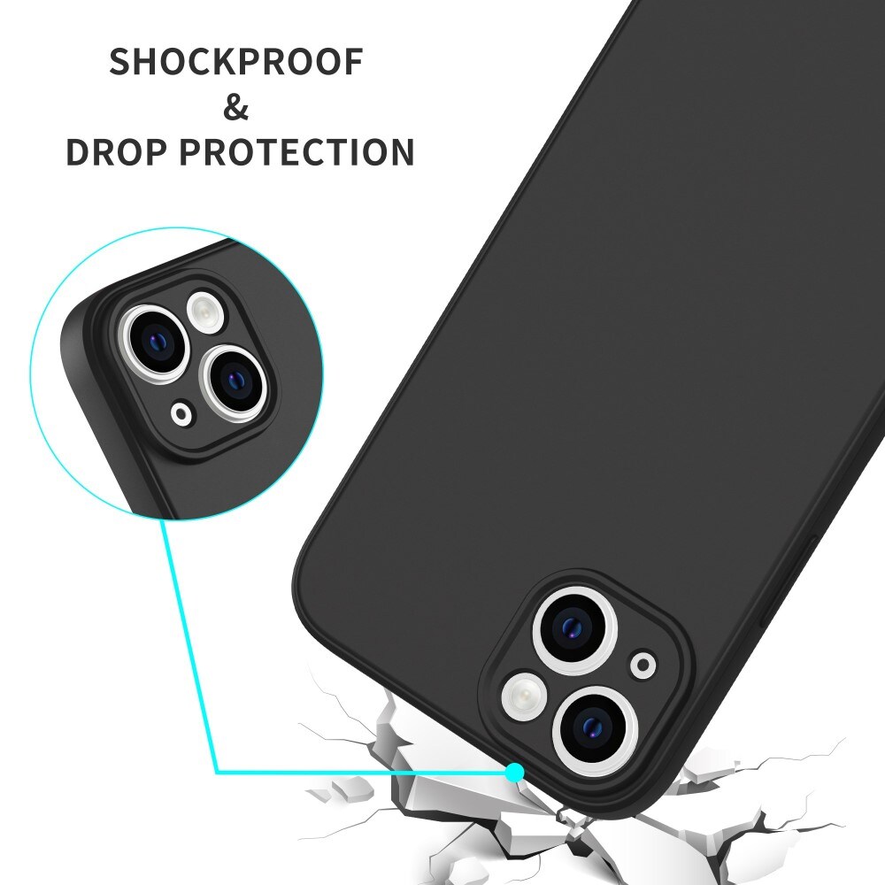 iPhone 14 Plus Soft TPU Case Black