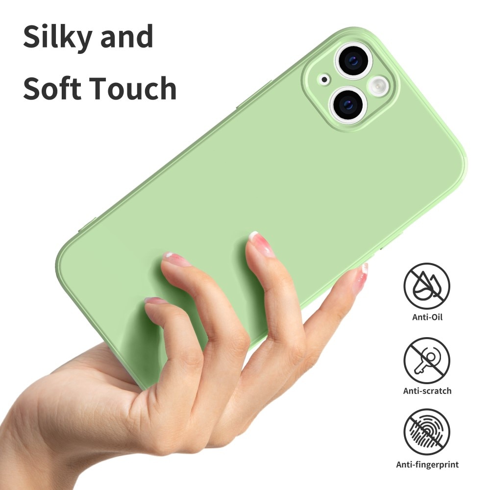 iPhone 14 Plus Soft TPU Case Green