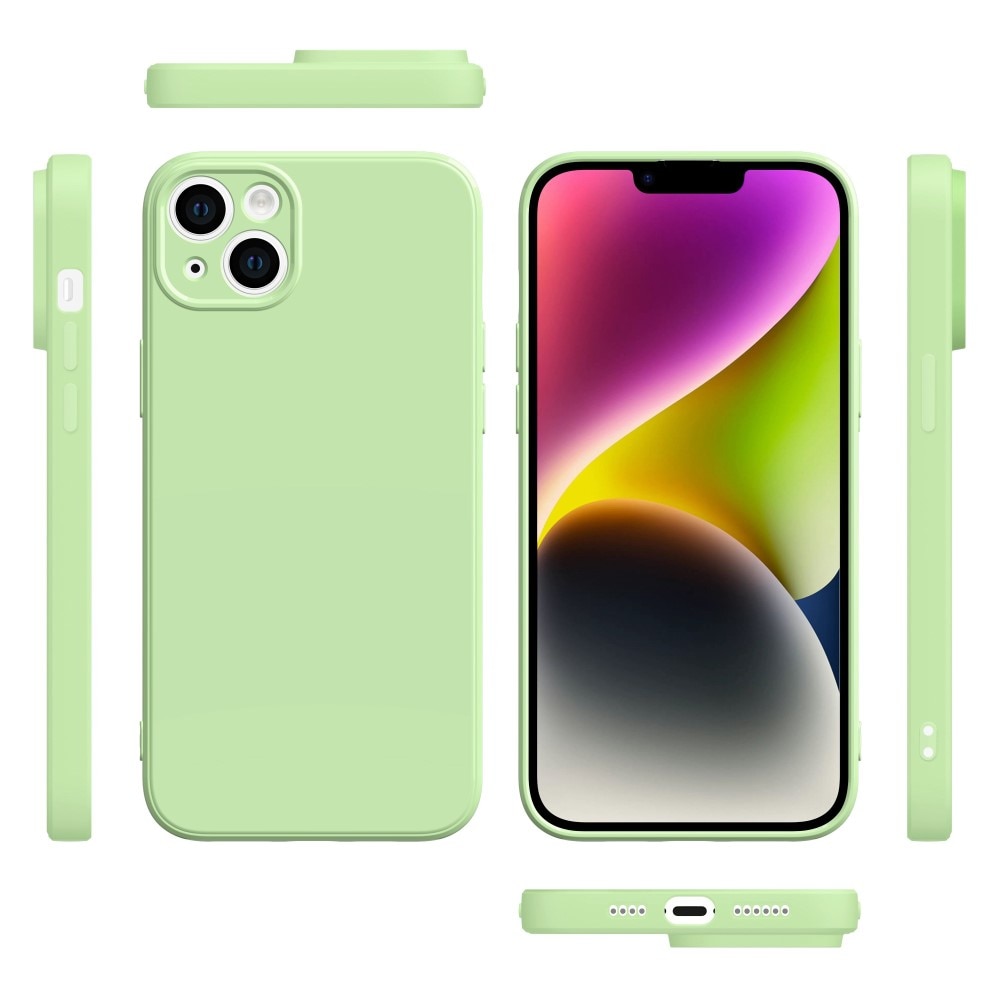 iPhone 14 Plus Soft TPU Case Green