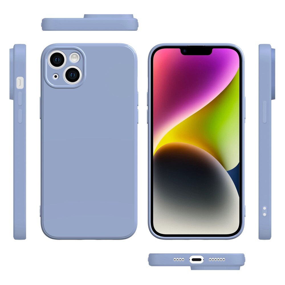 iPhone 14 Plus Soft TPU Case Blue