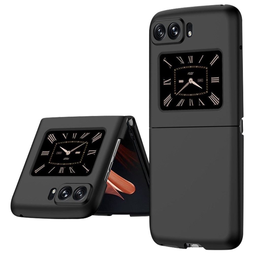 Motorola Razr 2022 Rubberized Hard Case Black