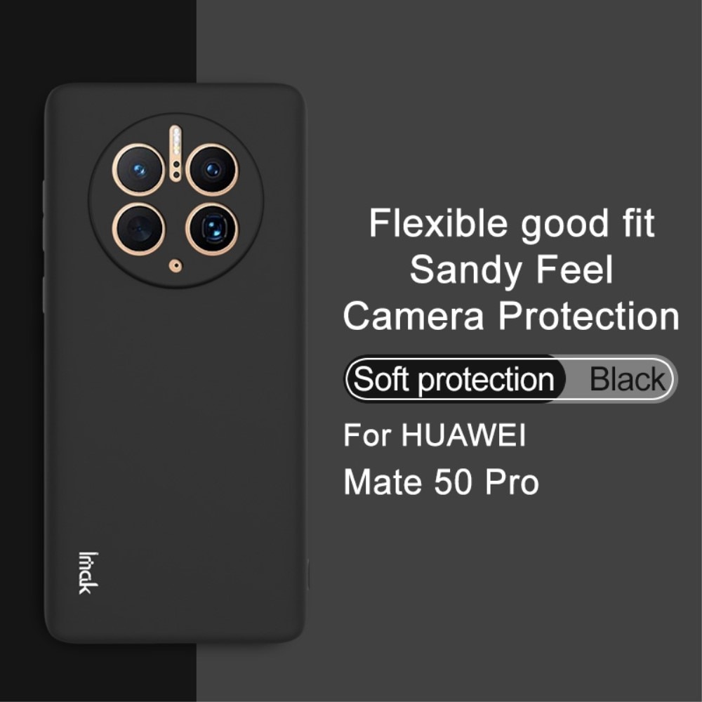 Huawei Mate 50 Pro Frosted TPU Case Black